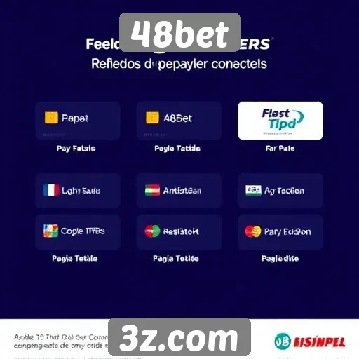 Métodos de pagamento oferecidos pelo 48bet